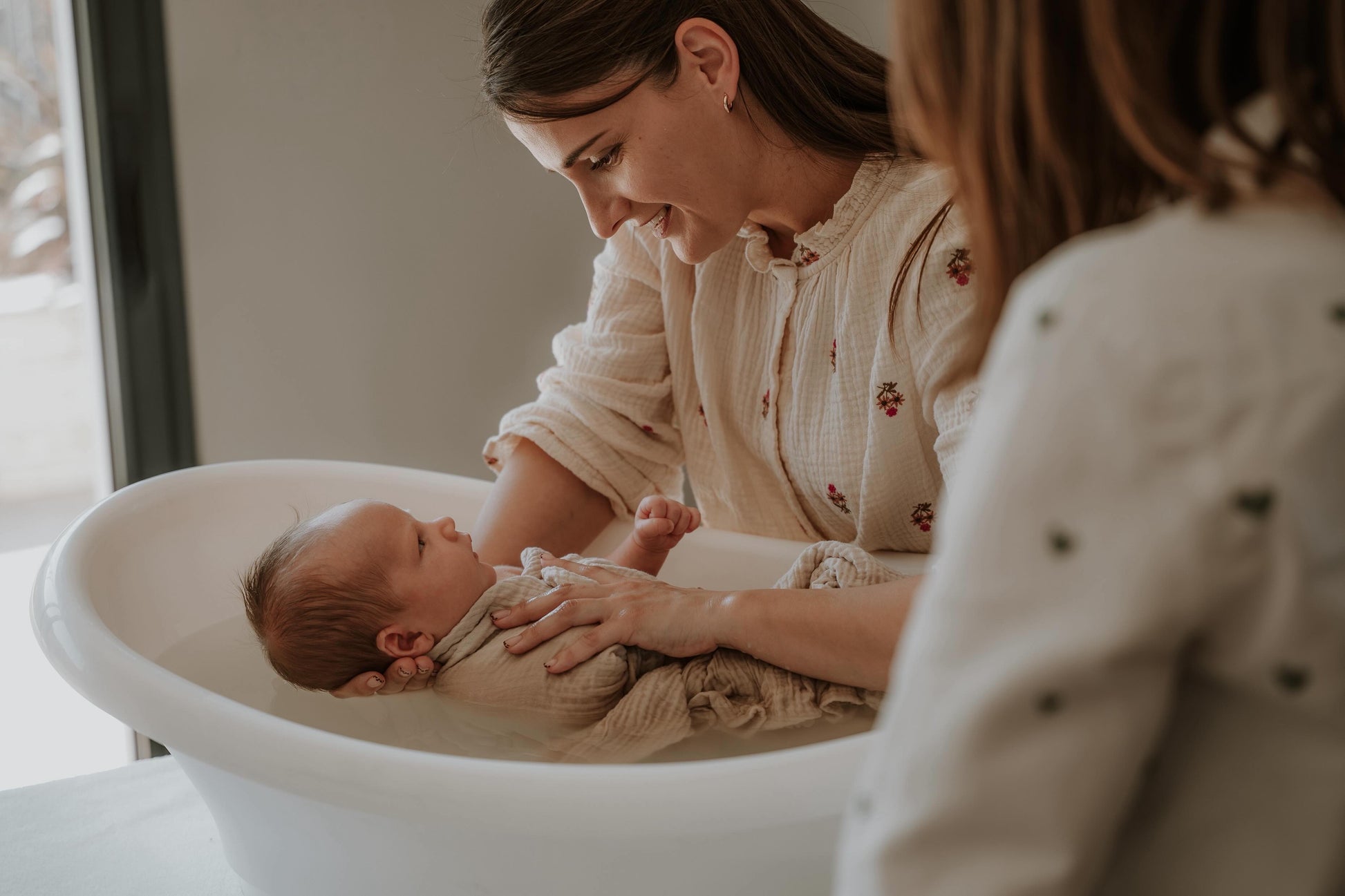 Cadeau de naissance bain enveloppe Nantes