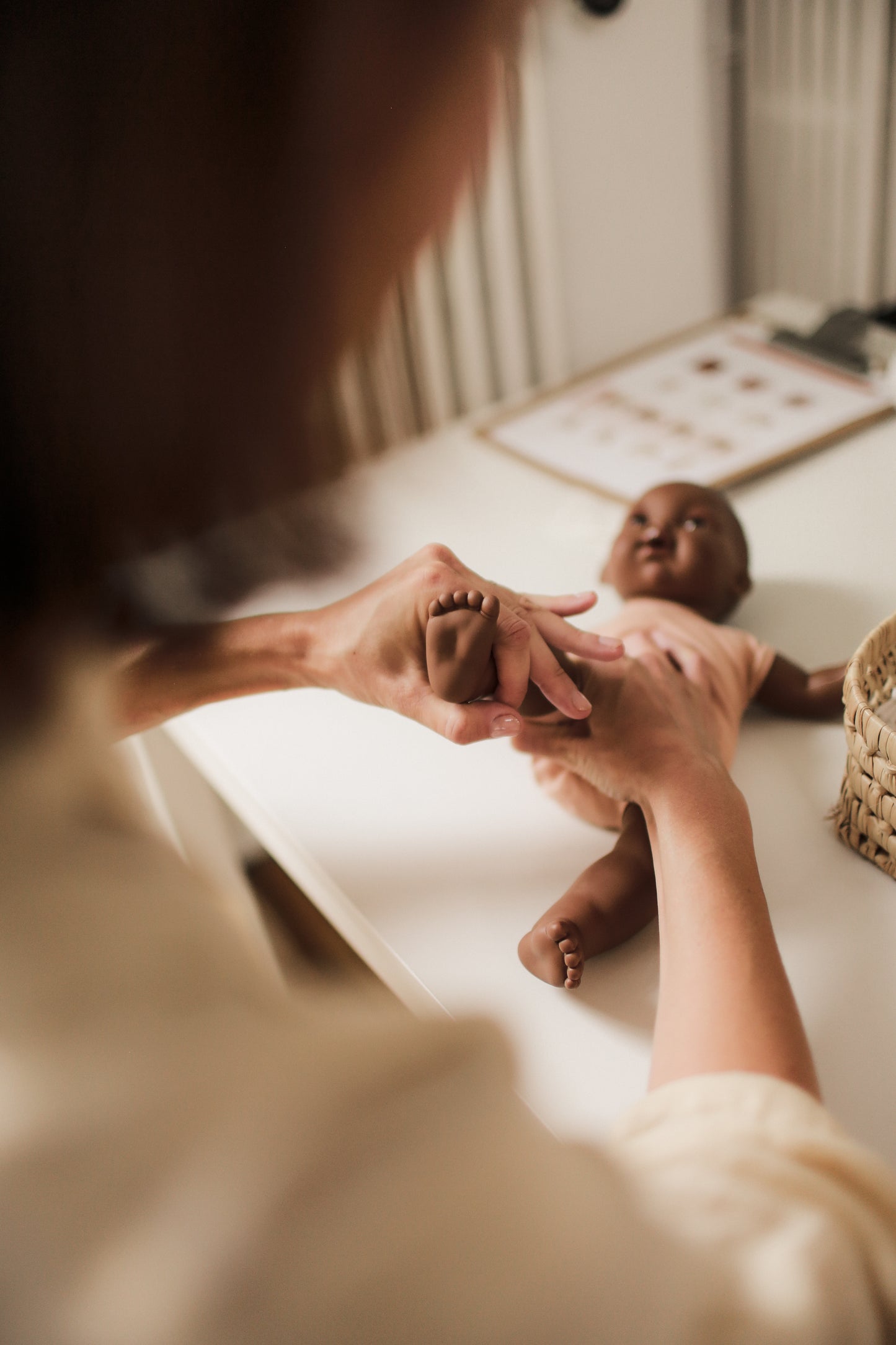 Cadeau naissance Paris massage bébé